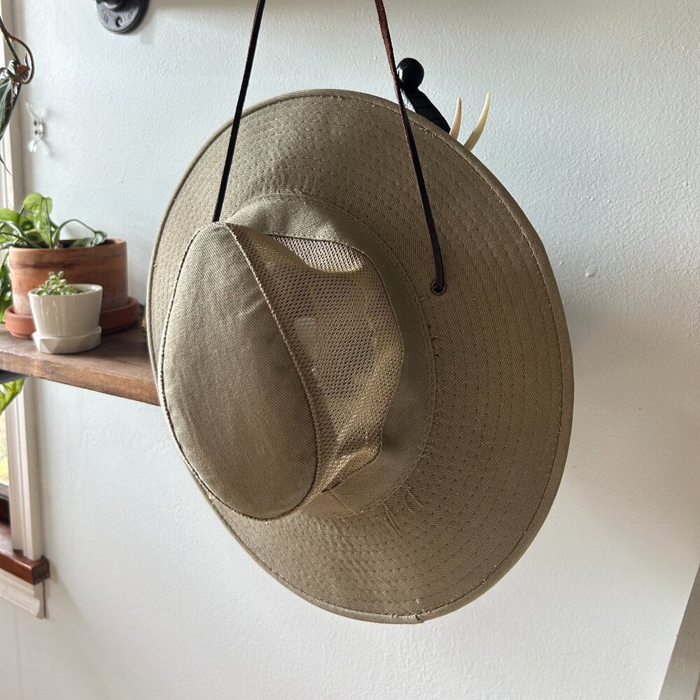 DPC Outdoor Safari Hat Khaki with Mesh Sides